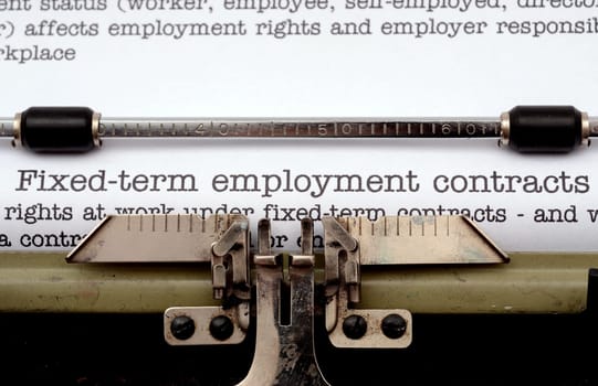 Employment contract