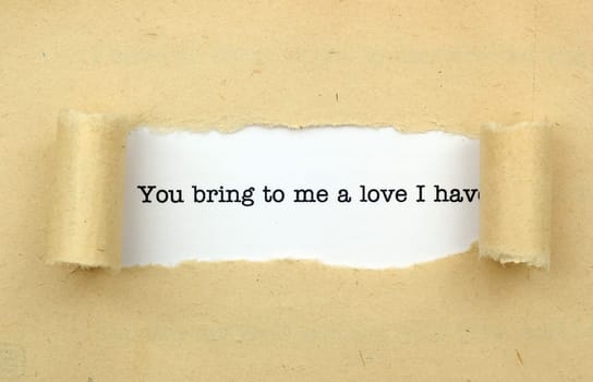 Love letter