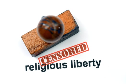 Religion censored