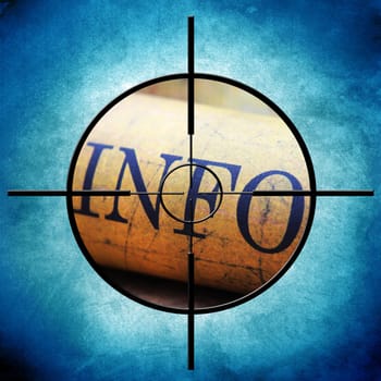 Info target