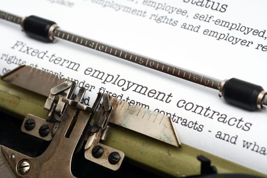 Employment contract