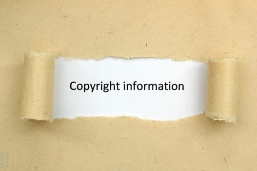 Copyright information