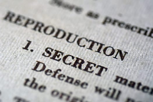 Secret document