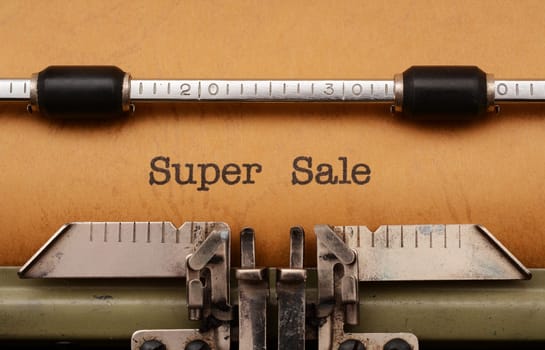 Super sale