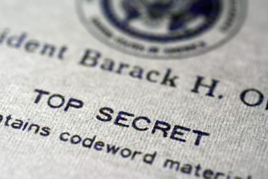 Top secret document