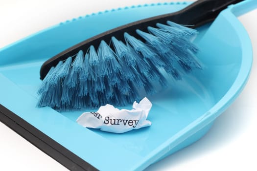 Survey trash concept