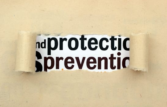 Protect prevent concept
