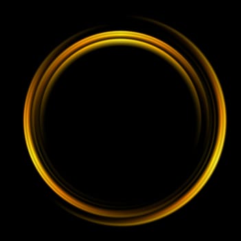Bright abstract circle logo background. Vector design