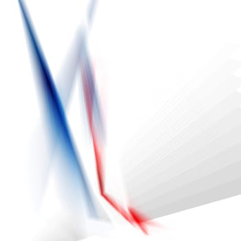 Abstract concept hi-tech blue red stripes background. Vector design