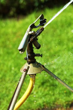Lawn sprinklers