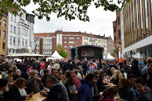 900 years of Linden,anniversary year Fest.Hannover,Germany.