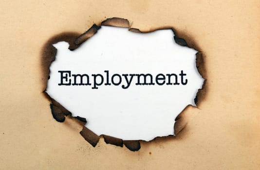 Employment paper hole