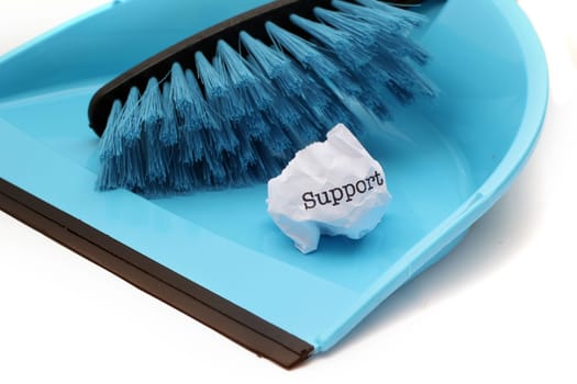 Support trash
