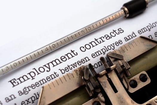 Employment contract