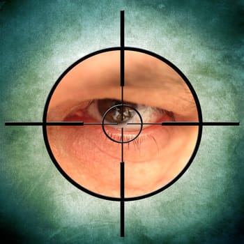 Eye target
