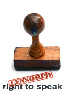Censored right to speak