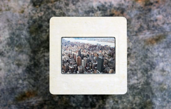 New York on slide film
