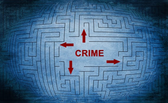Crime maze concept