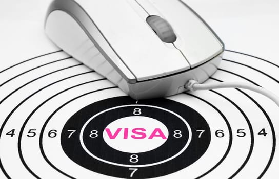 Online visa concept