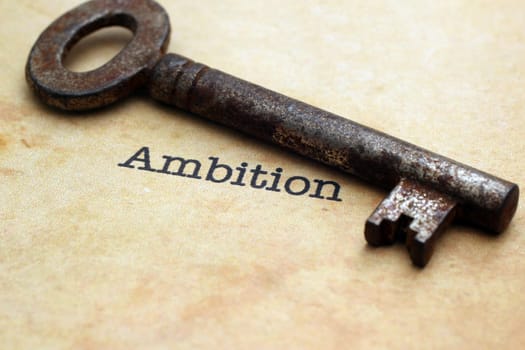 Ambition concept