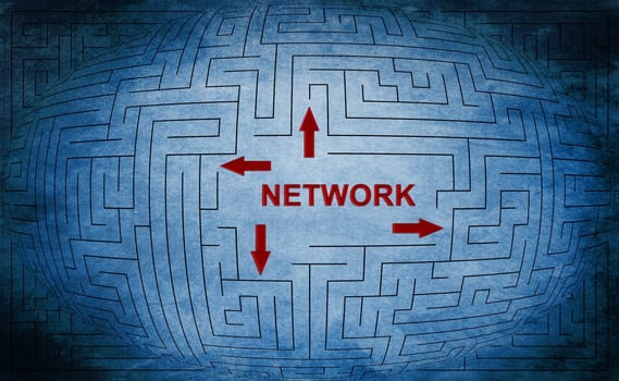 Network maze