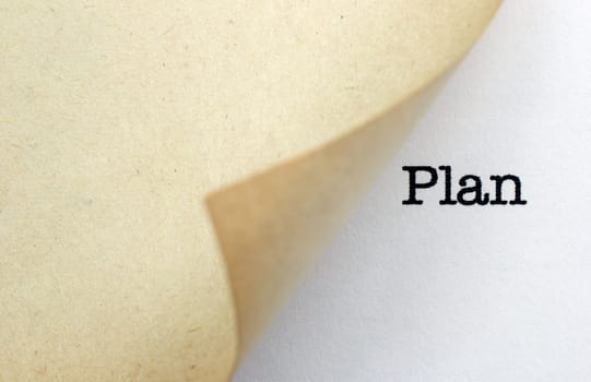 Plan text on page