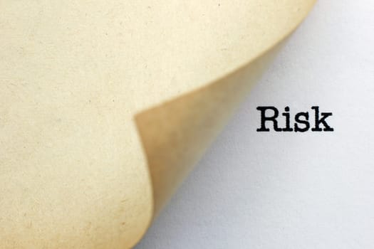 Risk text on page