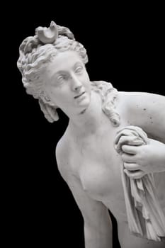 Paris, France - Circa August 2021: the perfect feminine beauty, classical Greek Venus statue
