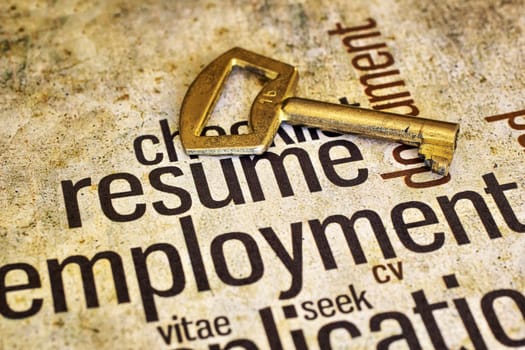 Resume and golden key