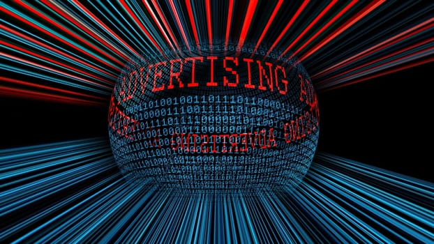 Advertising on the web binary data sphere,Advertising on the web binary data sphere