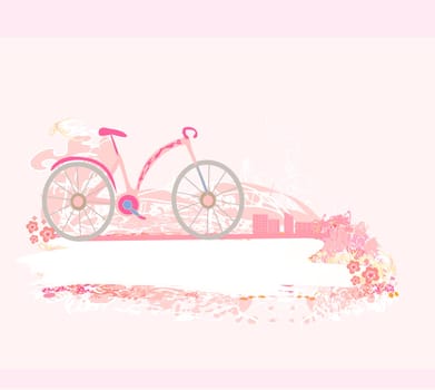 vector bicycle poster