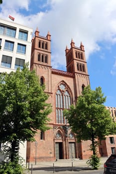 säkularisierte Friedrichswerdersche Kirche von Karl Friedrich Schinkel, Berlin, Deutschland