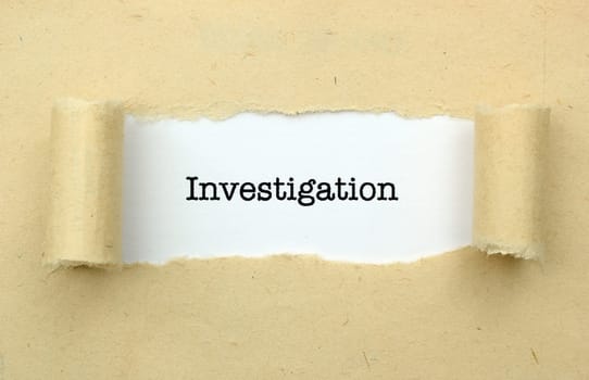 Investigation
