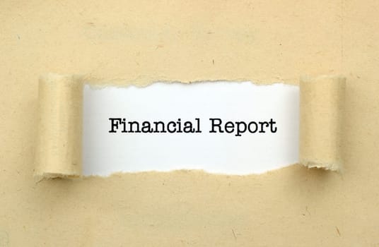 Financial report