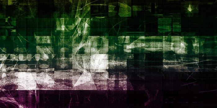 Science Technology Abstract Background as Future Concept