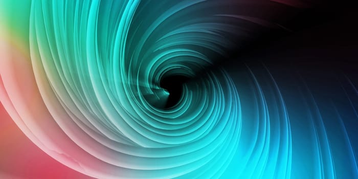 Futuristic Art Abstract With Digital Technology Theme