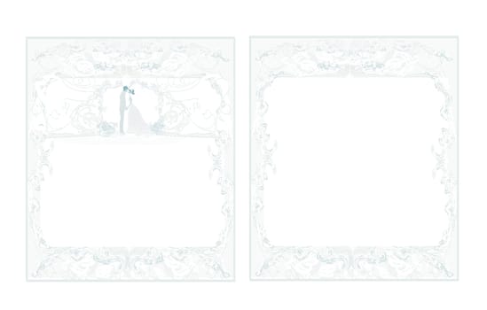 elegant wedding invitation