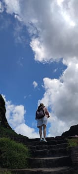 Nanya Strange Rocks, New Taipei City - Jul 27, 2022 : Strange rocks and rocks stretching hundreds of meters, can be said to be Bamboo Shoot Rock, Ice Cream Rock, Sea Dog Rock, etc. in the Natural Geology Classroom, Xinshi, Taiwan