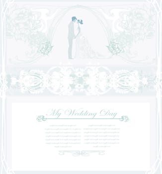 elegant wedding invitation