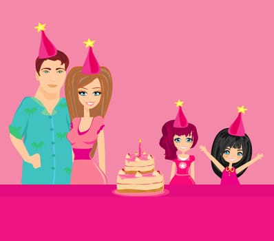 family birthday party