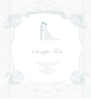 elegant wedding invitation