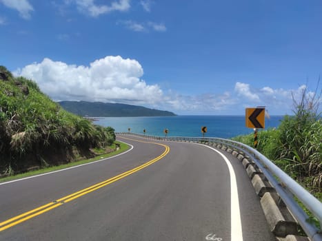 Peony Township, Pingtung County - 9 Jul, 2022 : Kenting, Xuhai beautiful scenery in the south of Taiwan, Xuhai, Kending, Pingtung County