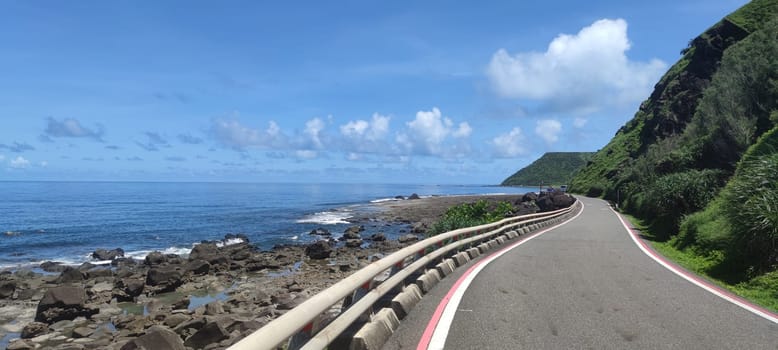 Peony Township, Pingtung County - 9 Jul, 2022 : Kenting, Xuhai beautiful scenery in the south of Taiwan, Xuhai, Kending, Pingtung County