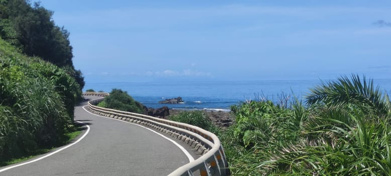 Peony Township, Pingtung County - 9 Jul, 2022 : Kenting, Xuhai beautiful scenery in the south of Taiwan, Xuhai, Kending, Pingtung County