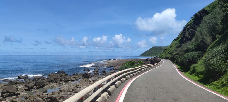 Peony Township, Pingtung County - 9 Jul, 2022 : Kenting, Xuhai beautiful scenery in the south of Taiwan, Xuhai, Kending, Pingtung County