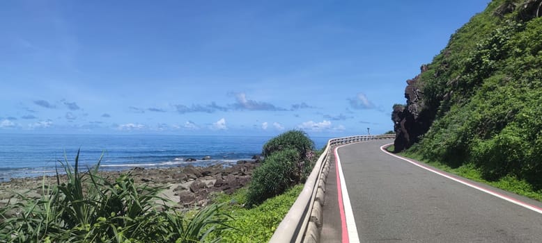 Peony Township, Pingtung County - 9 Jul, 2022 : Kenting, Xuhai beautiful scenery in the south of Taiwan, Xuhai, Kending, Pingtung County