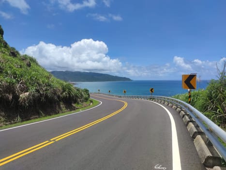 Peony Township, Pingtung County - 9 Jul, 2022 : Kenting, Xuhai beautiful scenery in the south of Taiwan, Xuhai, Kending, Pingtung County