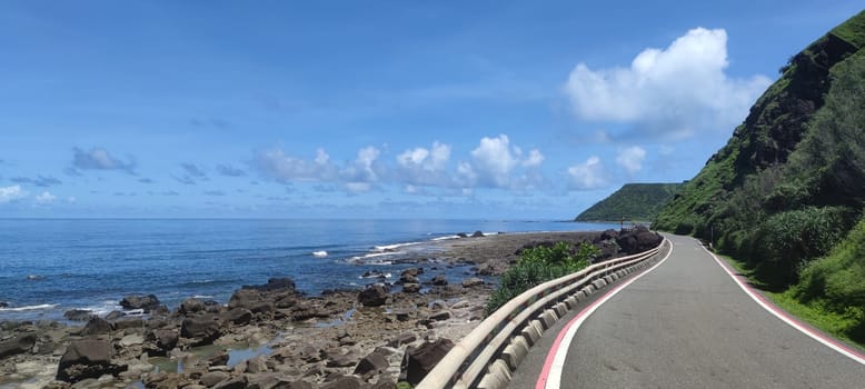 Peony Township, Pingtung County - 9 Jul, 2022 : Kenting, Xuhai beautiful scenery in the south of Taiwan, Xuhai, Kending, Pingtung County