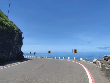 Peony Township, Pingtung County - 9 Jul, 2022 : Kenting, Xuhai beautiful scenery in the south of Taiwan, Xuhai, Kending, Pingtung County