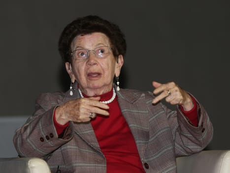 Zeitzeugin Batsheva Dagan in Magdeburg